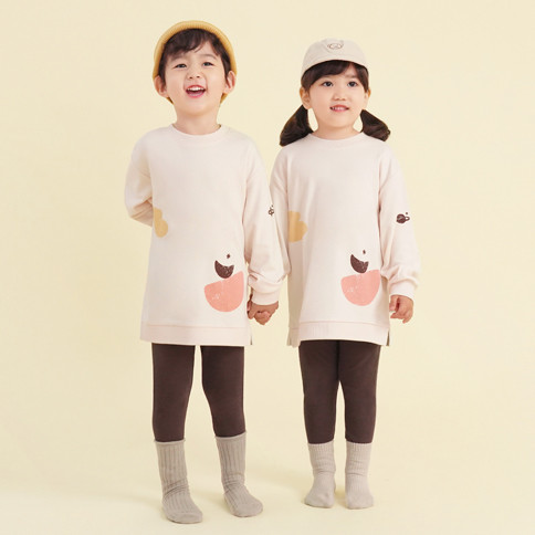 BambooKids Space Long Top & Sleeve Loungewear Set