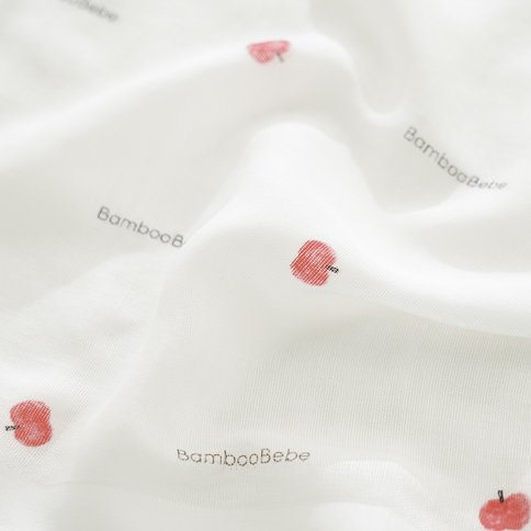 Bamboo Signature Gauze Handkerchief_Yummy Veggie 6pcs