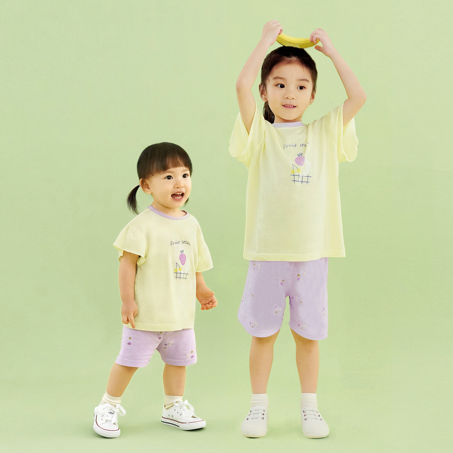 Bamboo Fresh Fruit Short Sleeve Set(6~60Months)