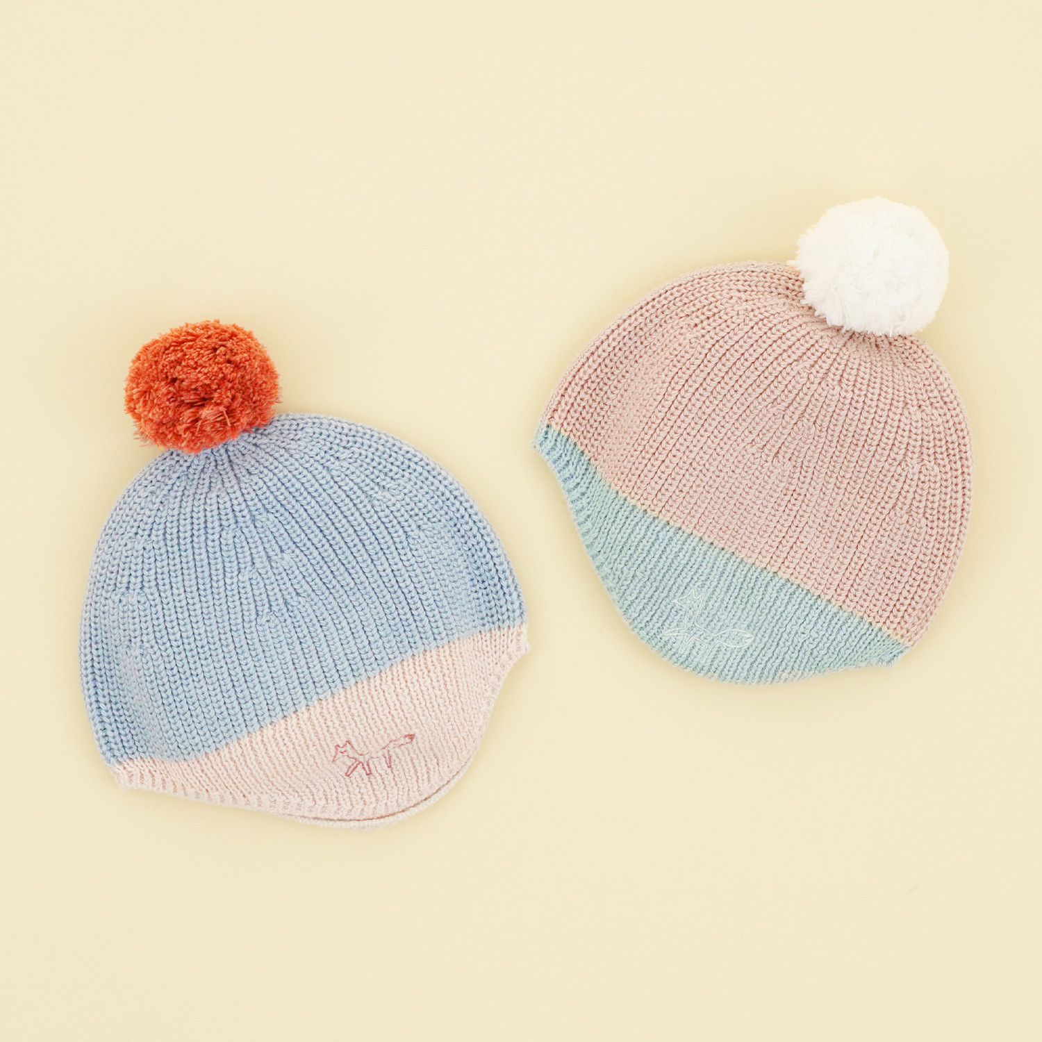 BambooKnit Pom Pom  Beanie