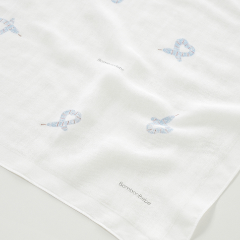 Bamboo Stable Gauze Handkerchief_Lovely Snakie 6ea