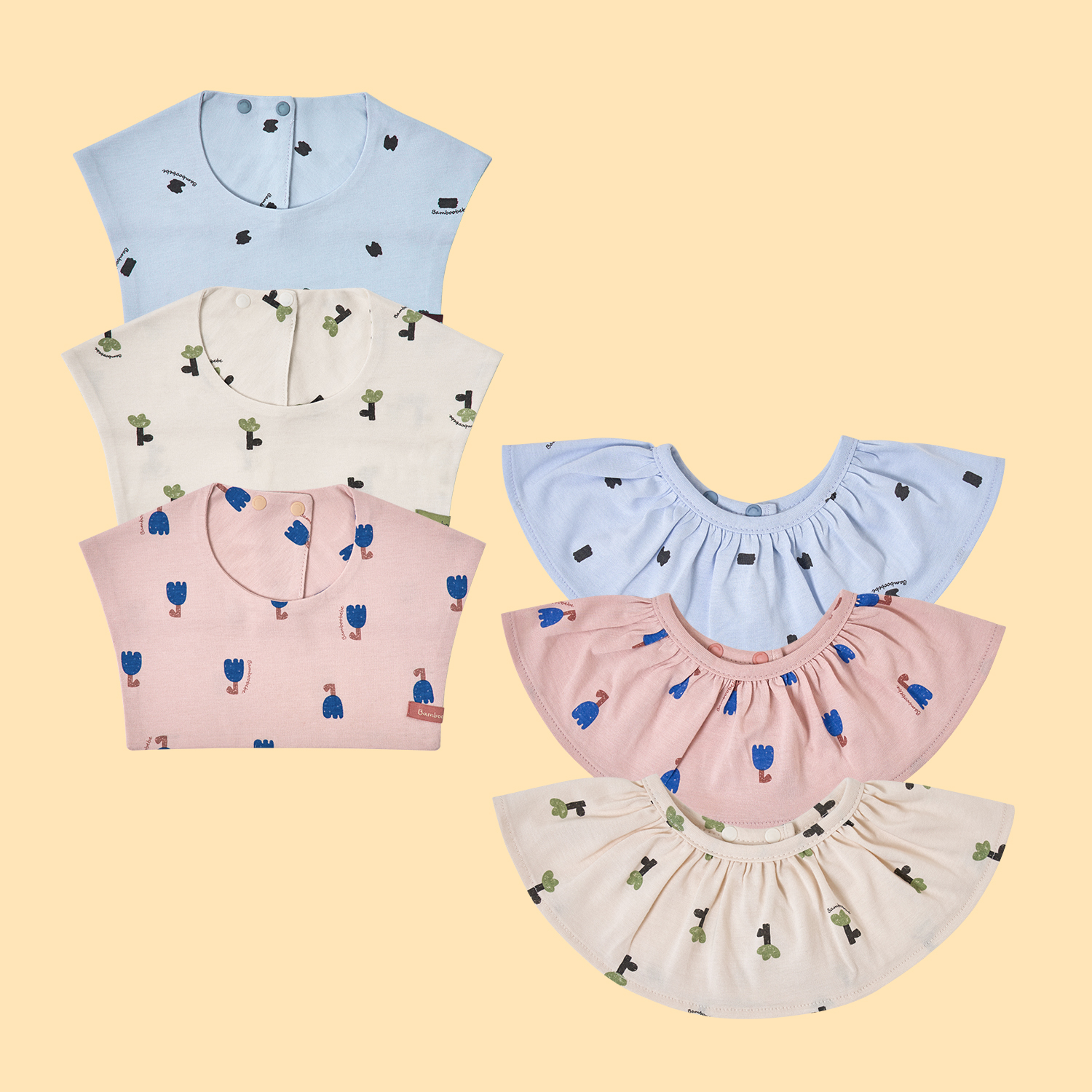 세일러빕 & 셔링빕 사은품 1개 (옵션선택 필수)