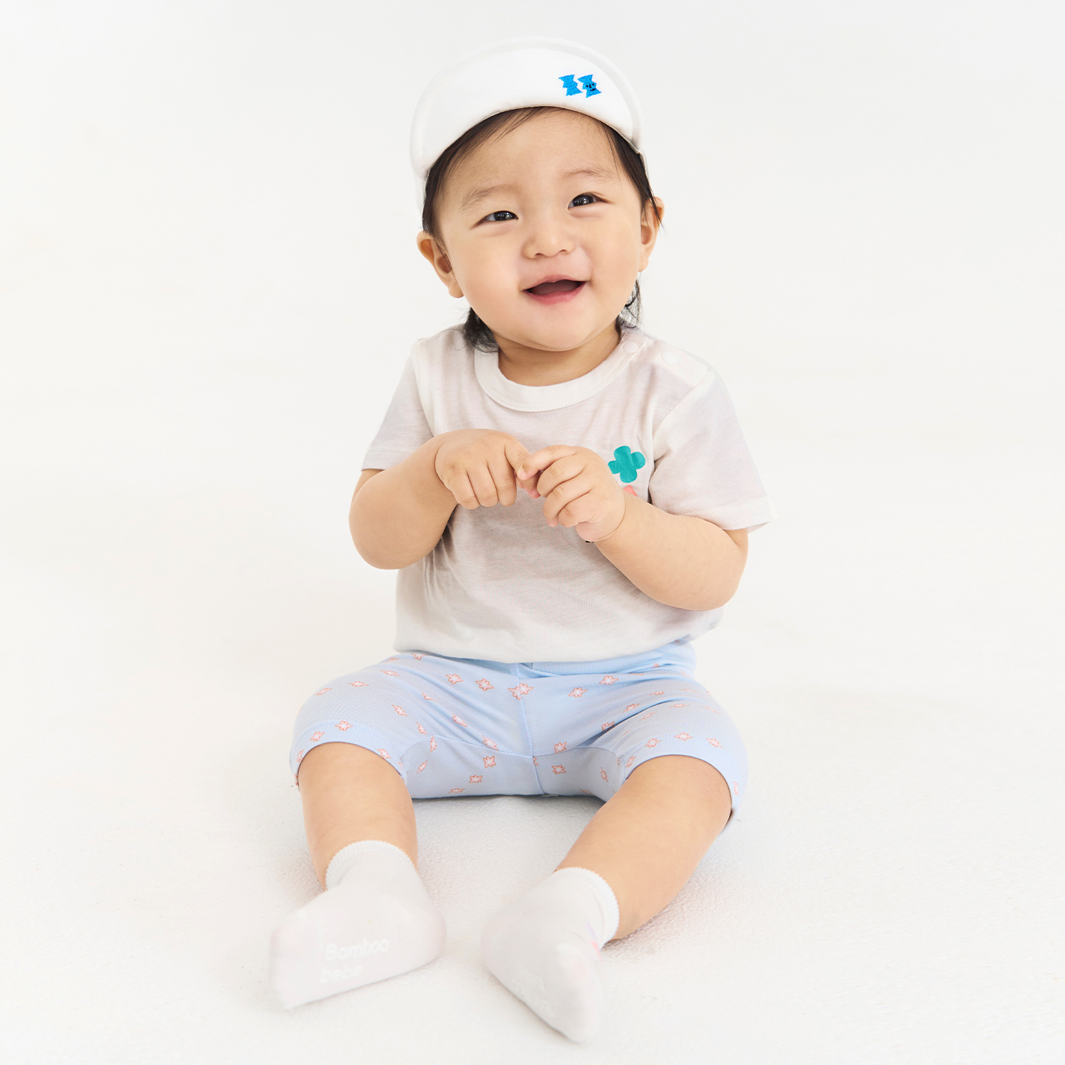 Bamboo Circus Knee Length Baby Leggings 2PACK