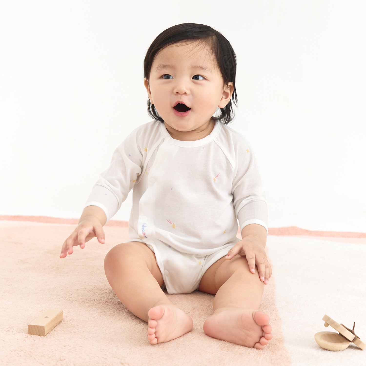 BambooCool Circus Baby Convertible Gown