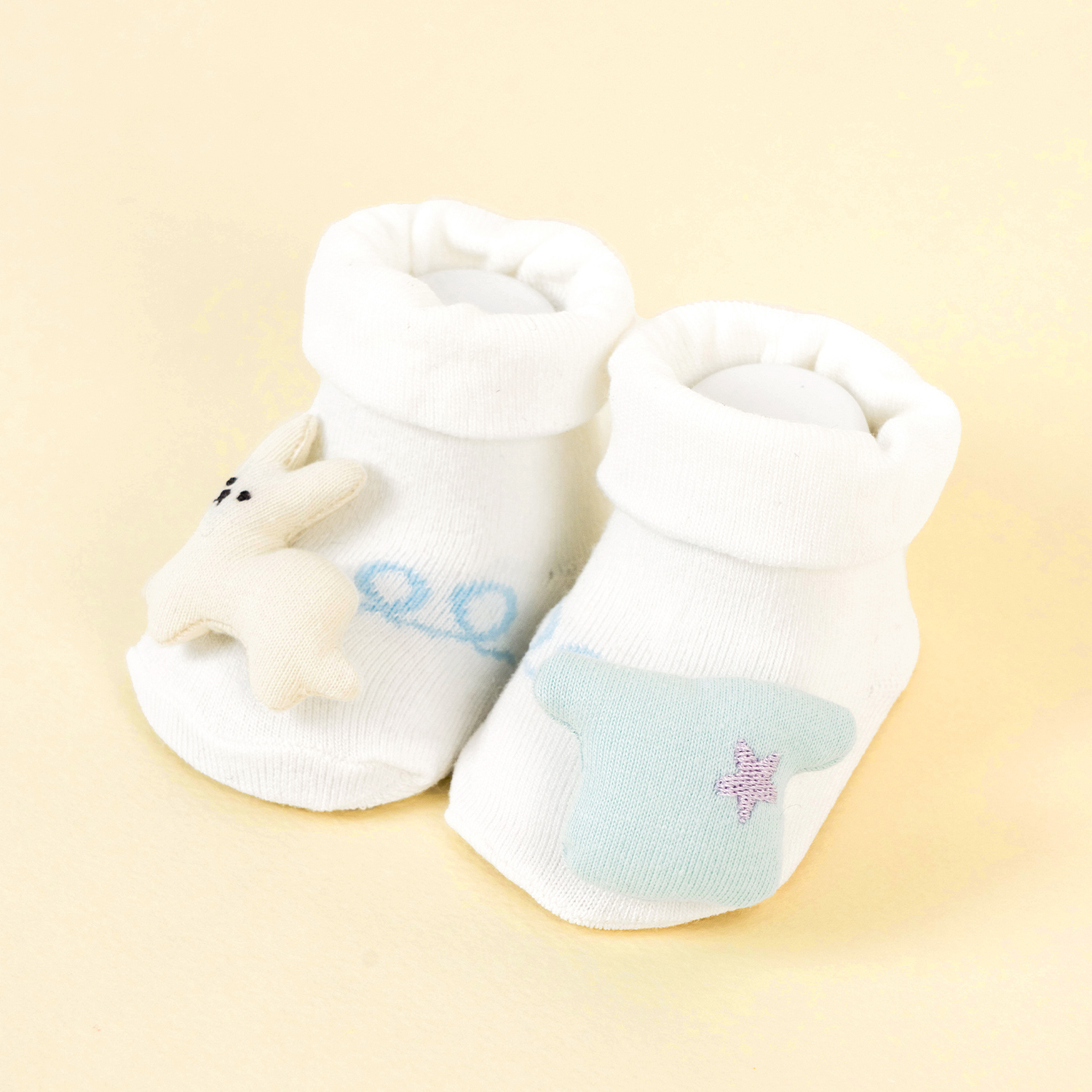 Bamboo Circus Bunny Socks