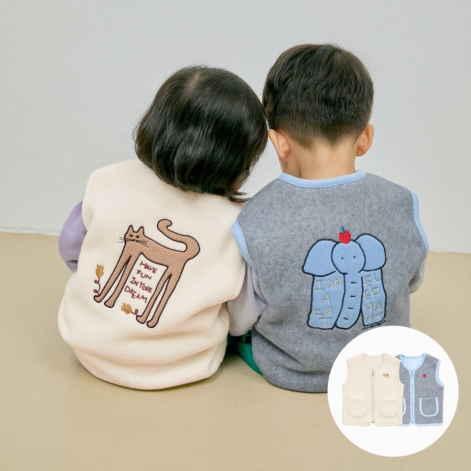 <font color=#3a7eba><b>[예약구매 9/8 순차출고]</b></font></br>판타주 플리스 조끼